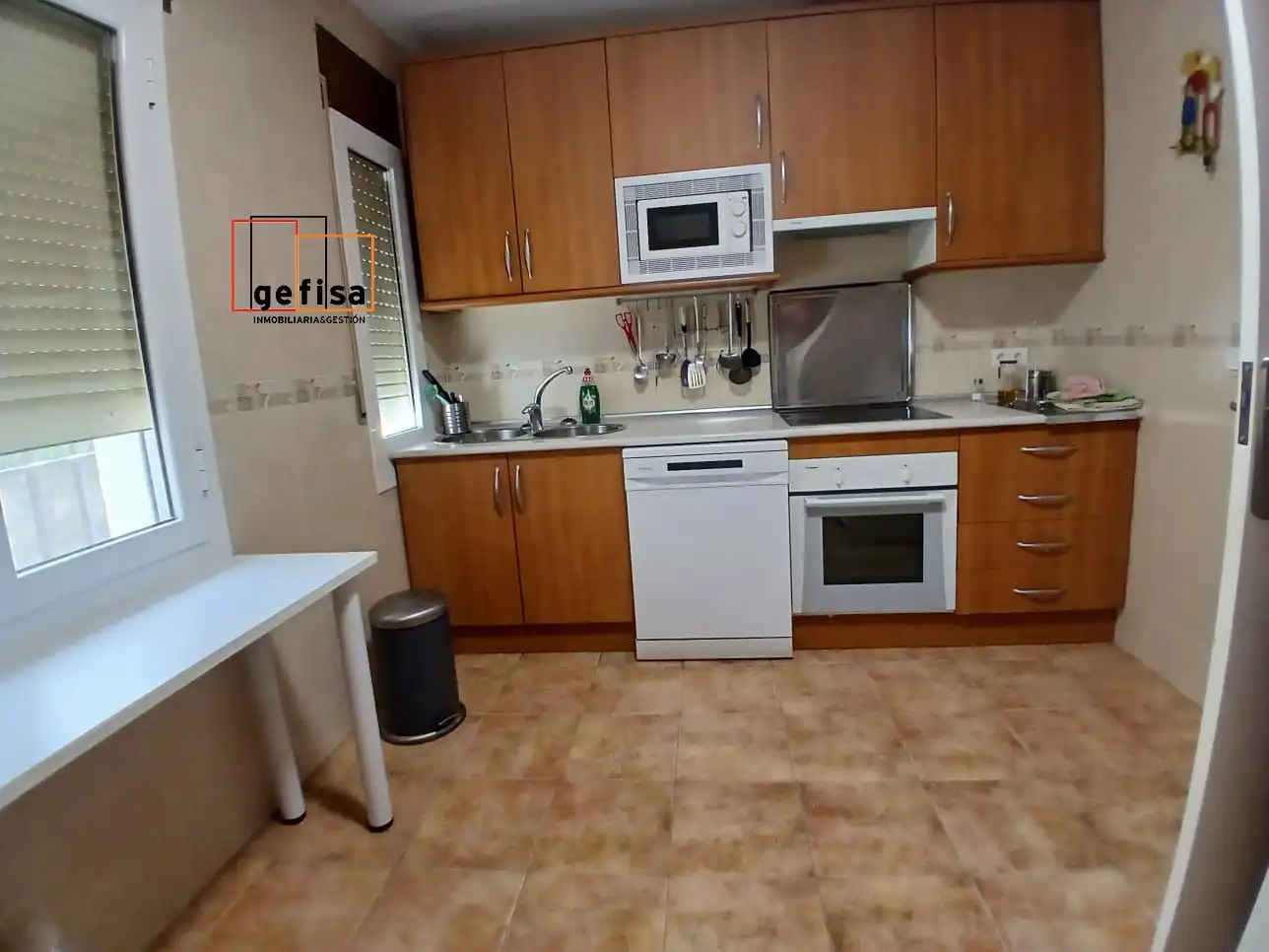 Cocina de Casa o chalet en venta en Santa Cruz de Mudela con Aire acondicionado, Calefacción y Terraza