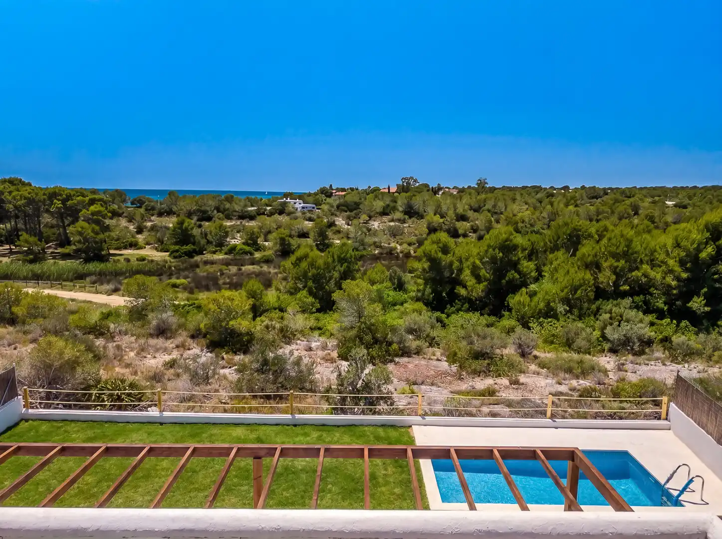 Garten von Haus oder Chalet zum Verkauf in L'Ametlla de Mar  mit Klimaanlage, Heizung und Privatgarten