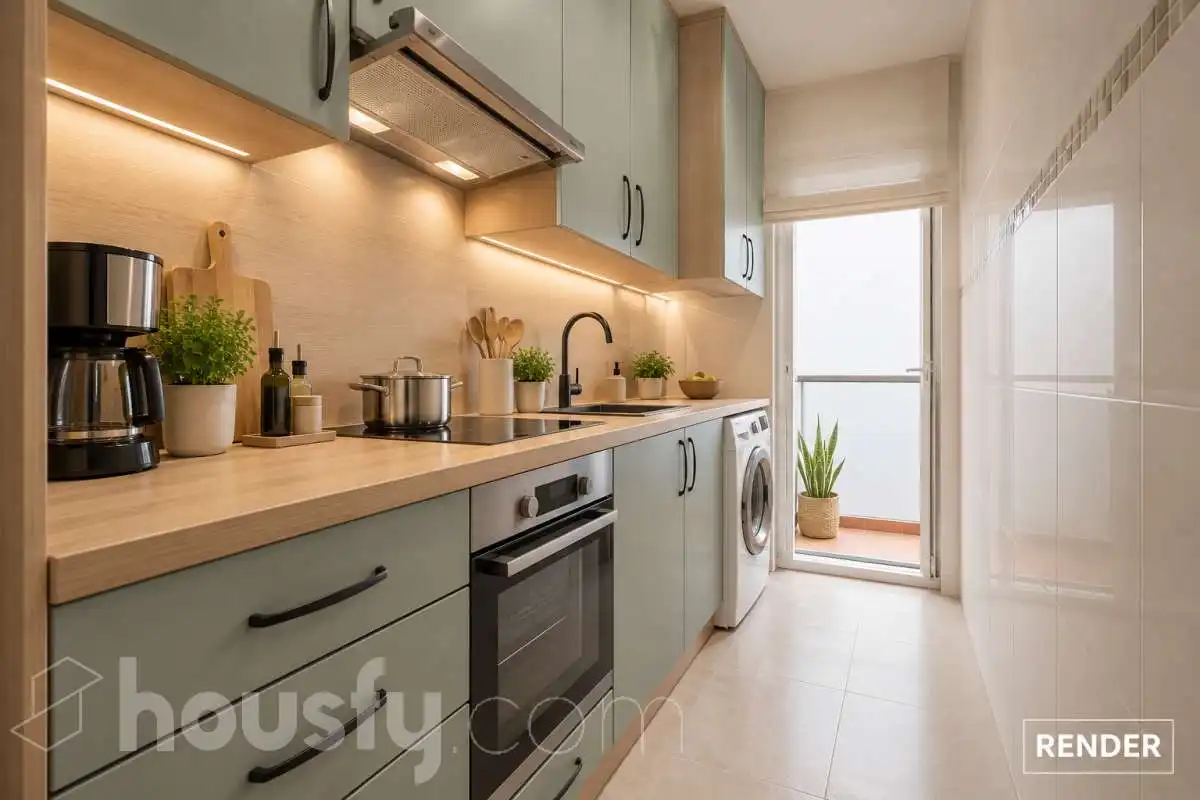 Kitchen of Flat for sale in Villaverde