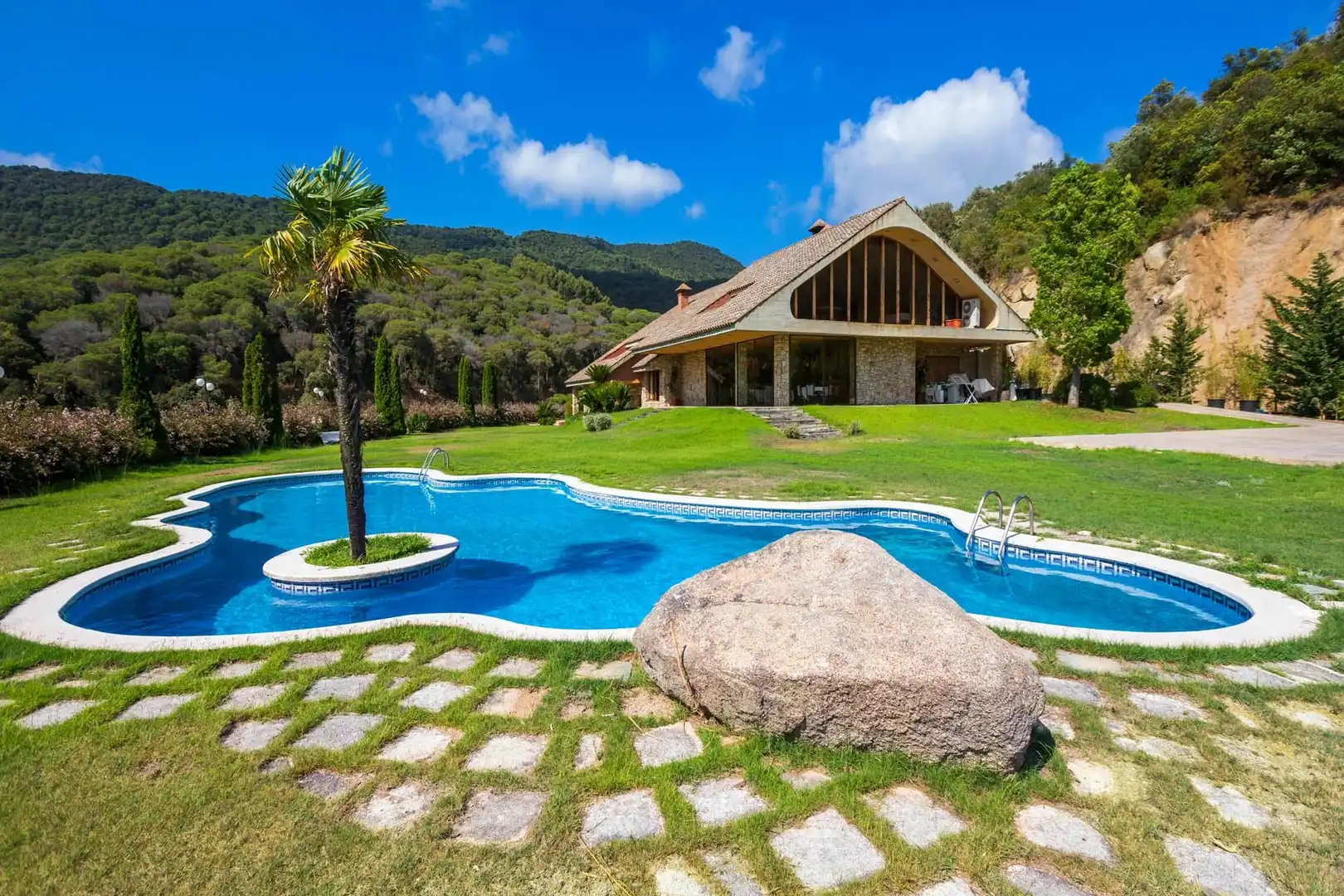 Jardín de Casa o chalet en venta en Sant Andreu de Llavaneres con Aire acondicionado, Calefacción y Jardín privado