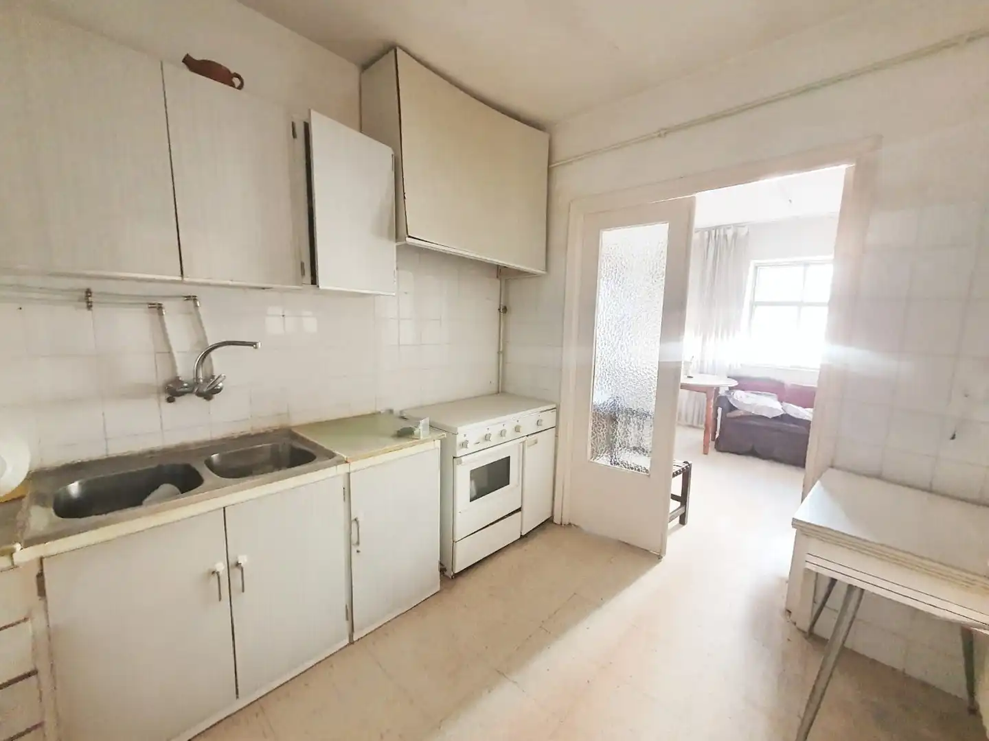 Cocina de Piso en venta en Guadix con Terraza, Amueblado y Balcón