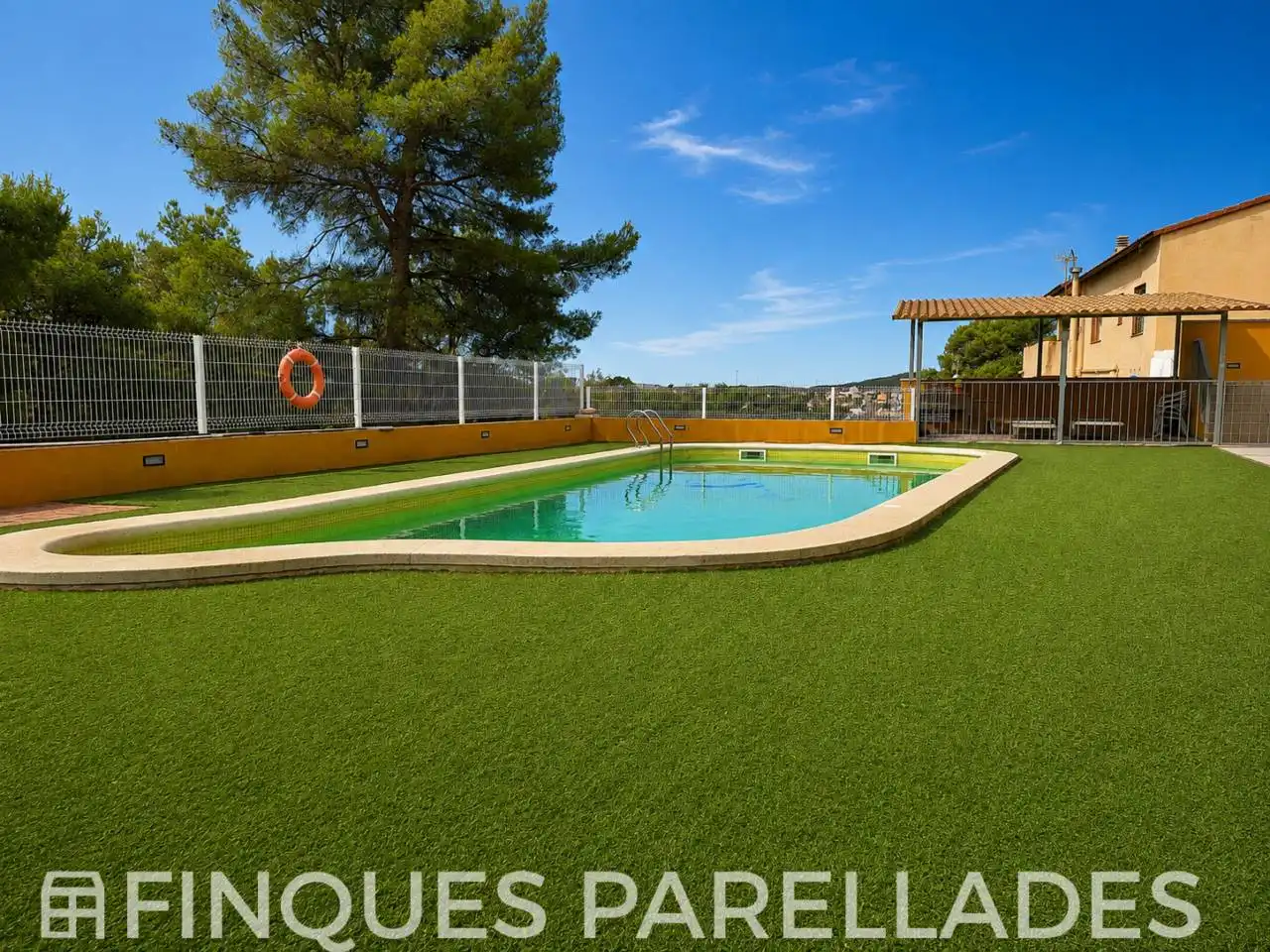 Swimming pool of Houses for sale in Canyelles  with Air Conditioner, Heating and Private garden