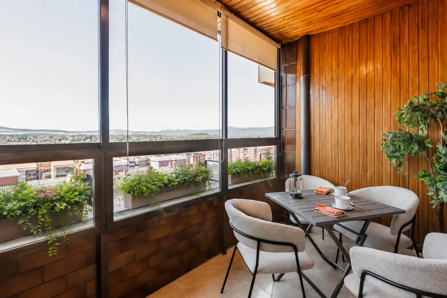 Terraza de Ático en venta en  Pamplona / Iruña con Parquet y Terraza