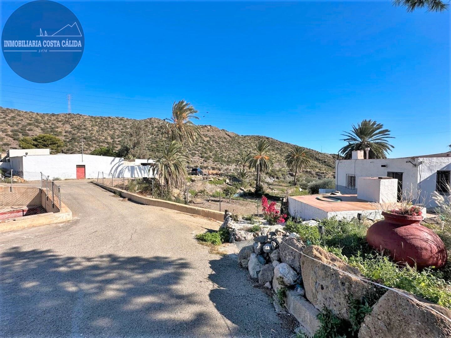 Vista exterior de Finca rústica en venda en Pulpí amb Jardí privat, Terrassa i Traster