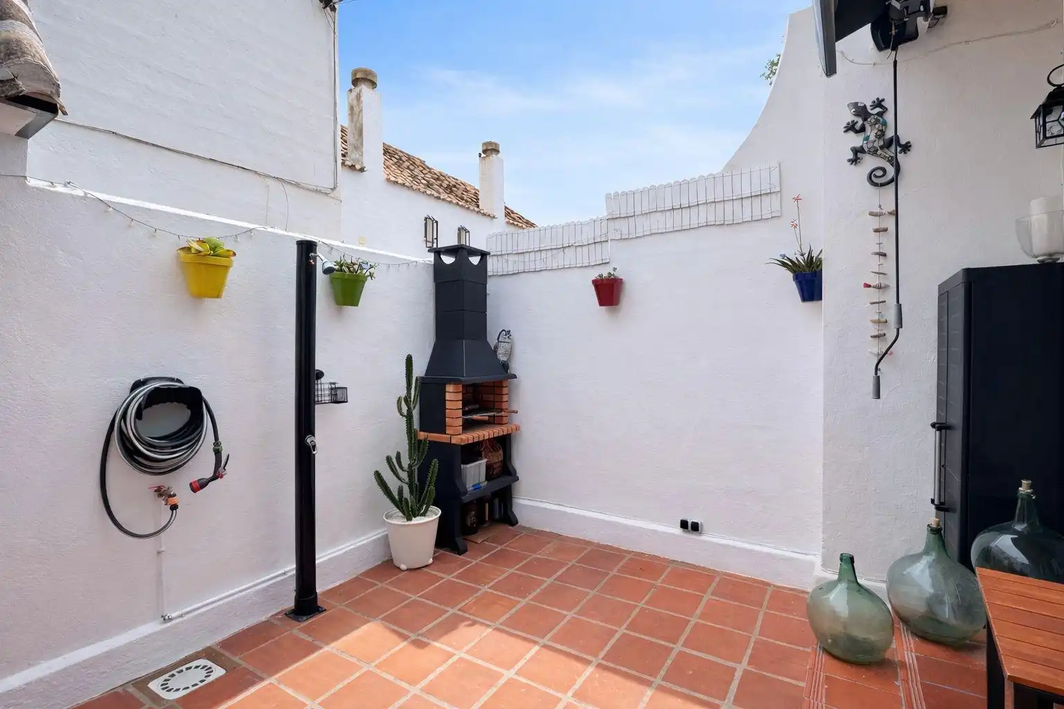Terrasse von Wohnungen zum Verkauf in Mijas mit Klimaanlage, Terrasse und Gemeinschaftspool