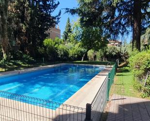 Swimming pool of Flat to rent in  Madrid Capital  with Air Conditioner and Terrace