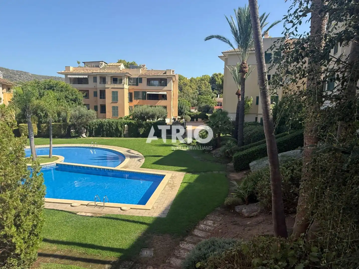 Garten von Wohnung zum Verkauf in Calvià mit Heizung, Privatgarten und Terrasse