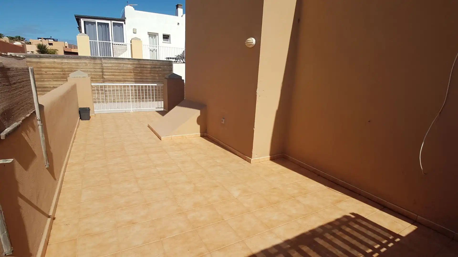 Terraza de Dúplex en venta en La Oliva con Jardín privado
