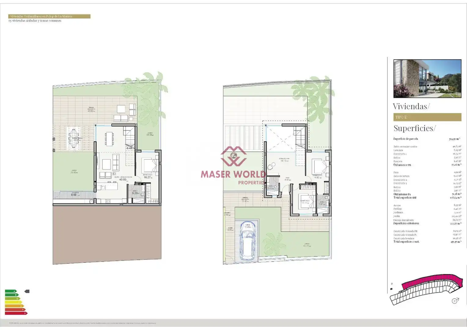 Detached house with garden for sale in Balcón de Ponoig - Polop Paradis - Polop Hills, imagen 12