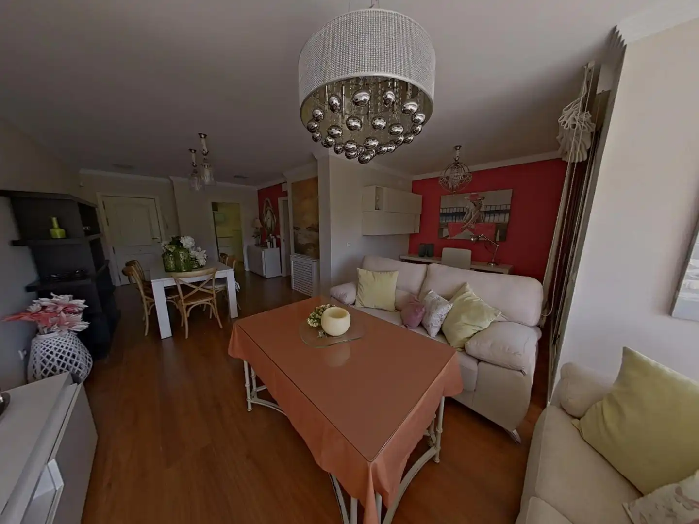 Comedor de Piso de alquiler en Córdoba con Aire acondicionado, Terraza y Amueblado