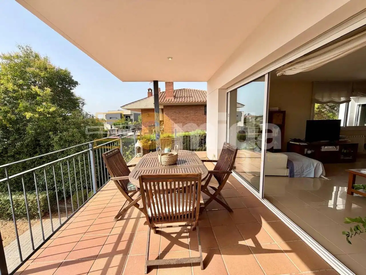Terrassa de Casa o xalet en venda en Sabadell amb Aire condicionat, Calefacció i Jardí privat