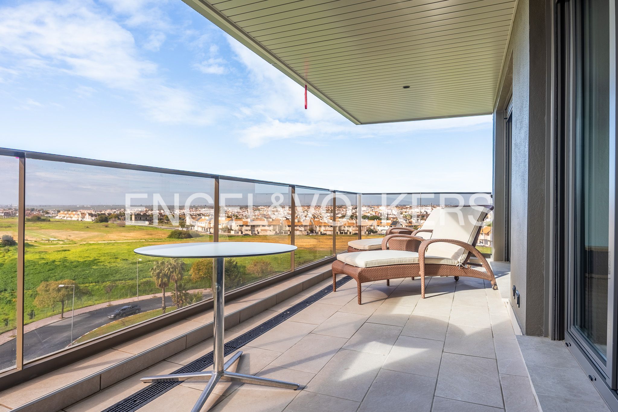 Terrassa de Àtic de lloguer en Tomares amb Calefacció