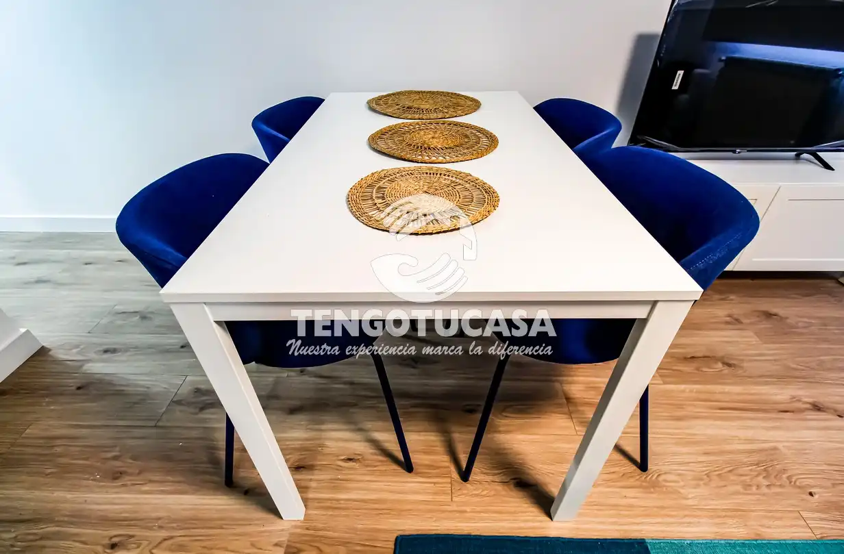Dining room of Flat for rent in Madrid  with Air Conditioner, Heating and Furnished