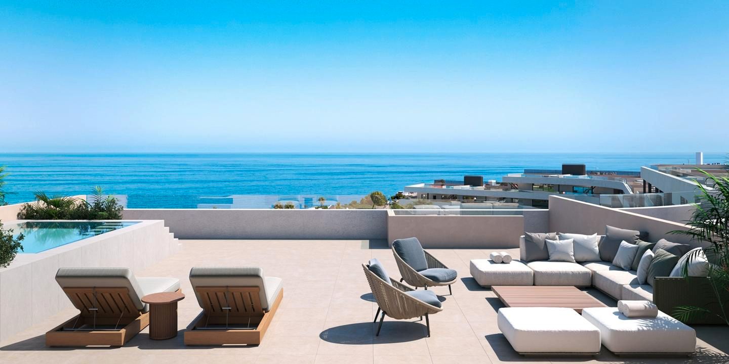 Terrassa de Apartament en venda en Manilva amb Aire condicionat, Calefacció i Terrassa