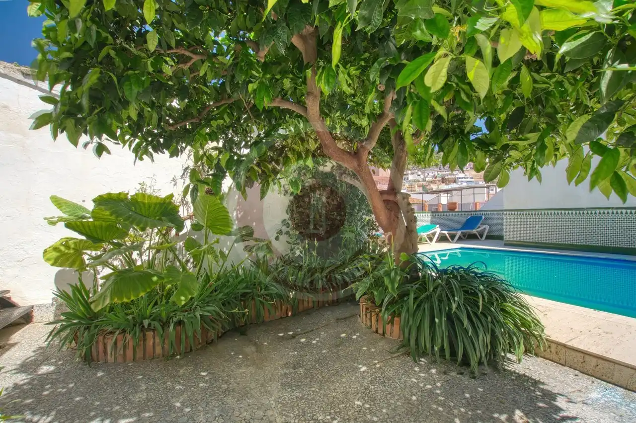 Piscina de Casa o xalet en venda en Vélez-Málaga amb Jardí privat i Piscina