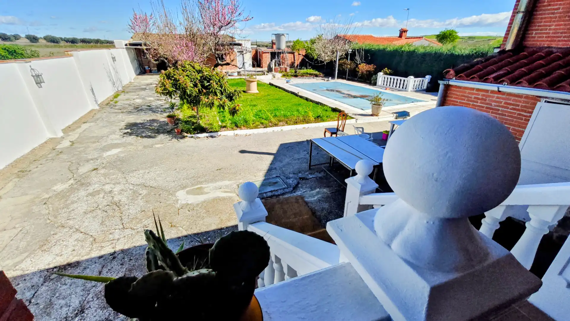 Jardí de Casa o xalet en venda en Móstoles amb Calefacció, Jardí privat i Terrassa