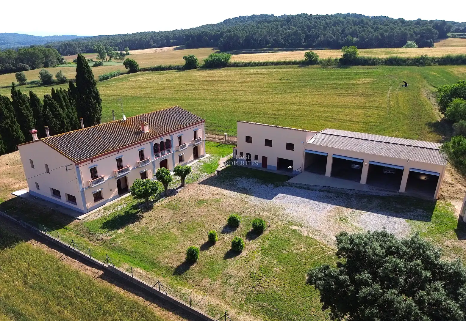 Vista exterior de Finca rústica en venta en Vilademuls con Jardín privado, Terraza y Alarma