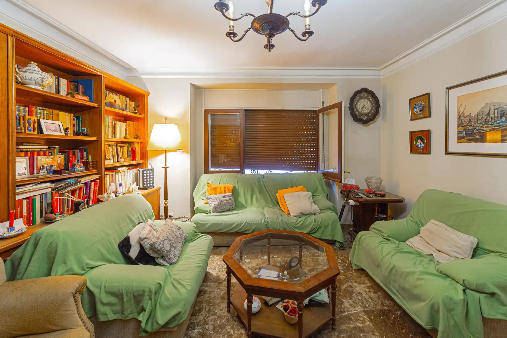 Living room of Houses for sale in Sant Feliu de Llobregat  with Heating, Private garden and Balcony