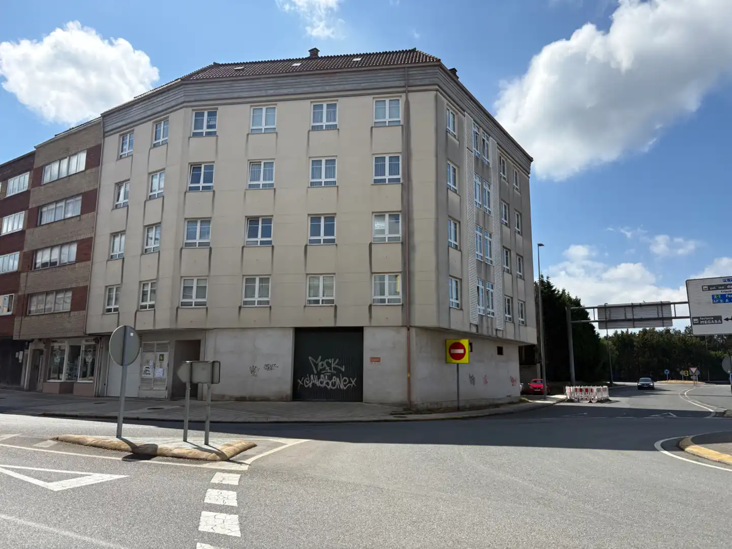 Exterior view of Flat for sale in Narón  with Storage room