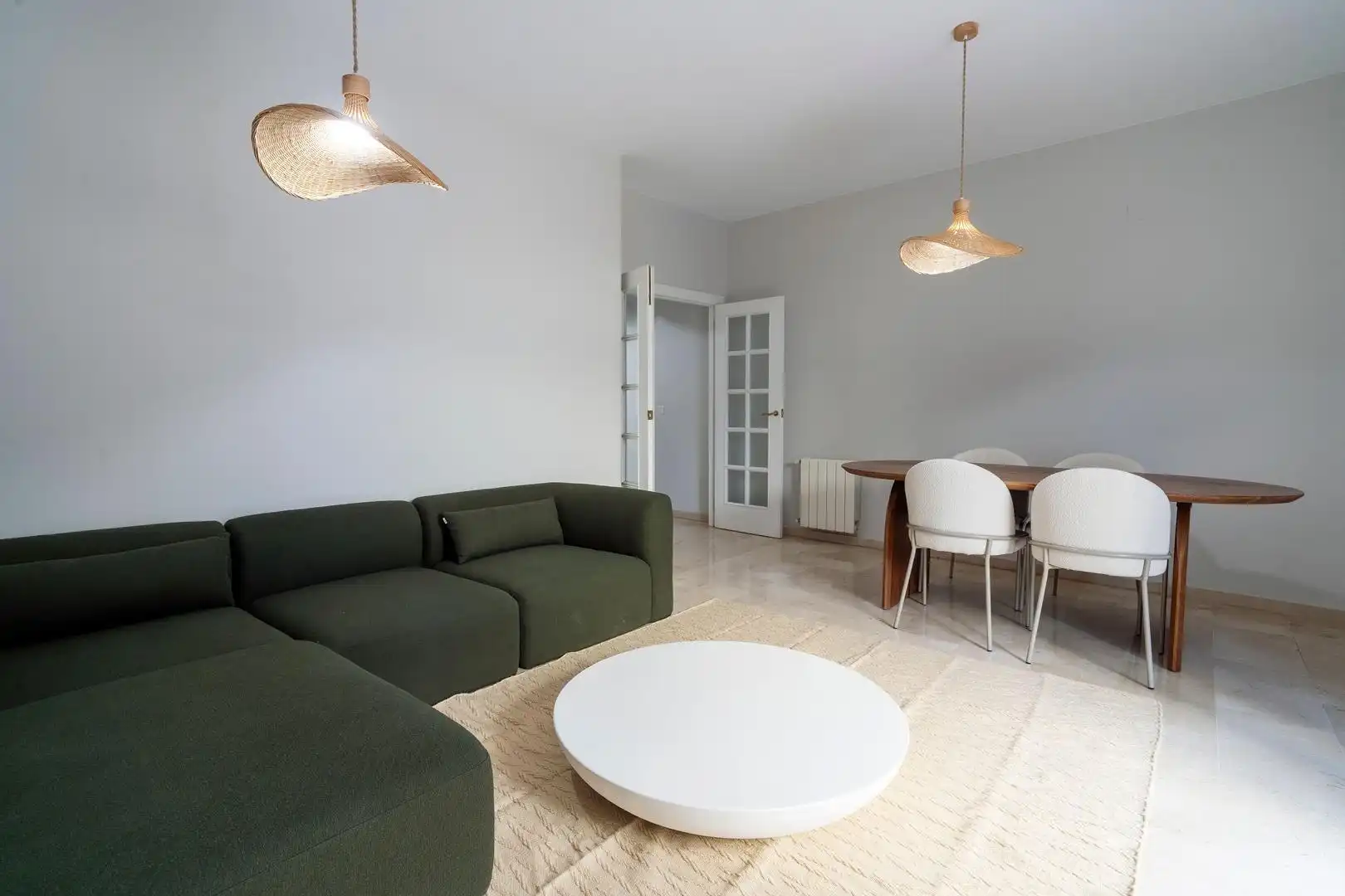 Sala de estar de Piso de alquiler en Valencia con Aire acondicionado, Calefacción y Amueblado