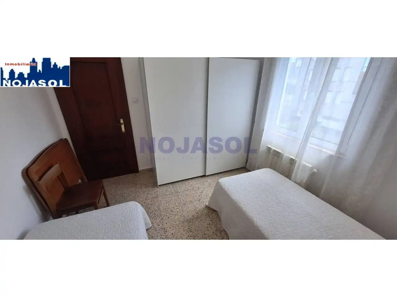 Schlafzimmer von Einfamilien-Reihenhaus zur Miete in Noja mit Heizung, Privatgarten und Terrasse