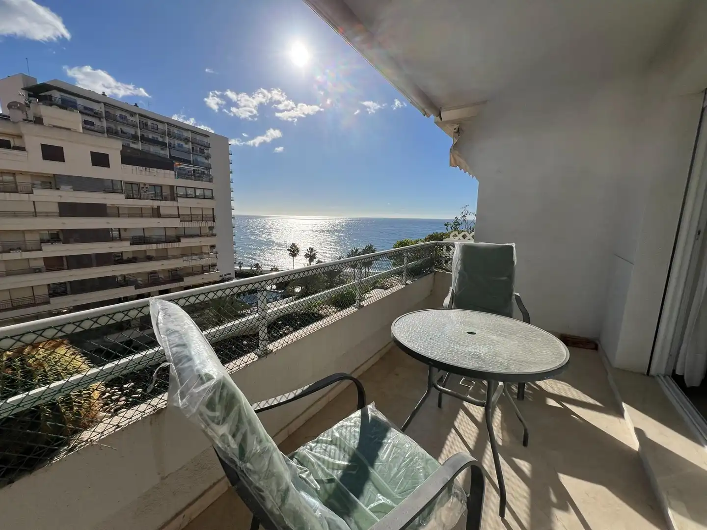 Terrasse von Wohnungen zur Miete in Marbella mit Klimaanlage, Heizung und Terrasse