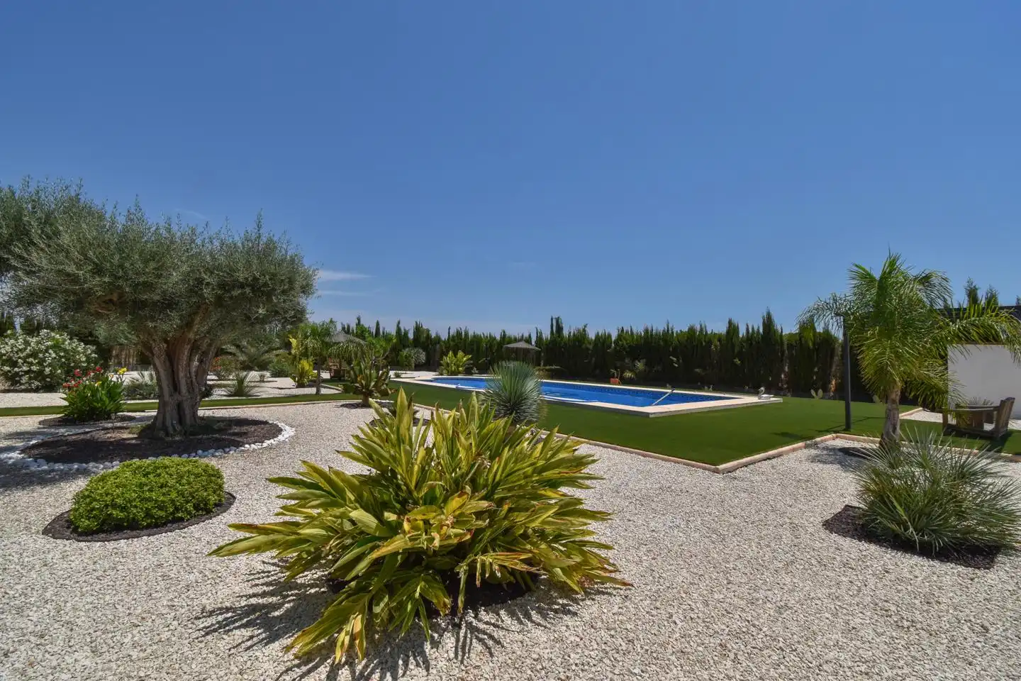 Jardí de Casa o xalet en venda en Elche / Elx amb Aire condicionat, Calefacció i Jardí privat