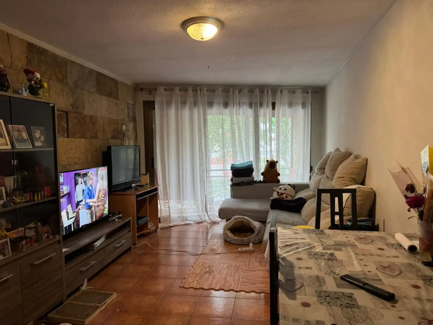 Sala de estar de Piso en venta en Llinars del Vallès con Calefacción y Balcón