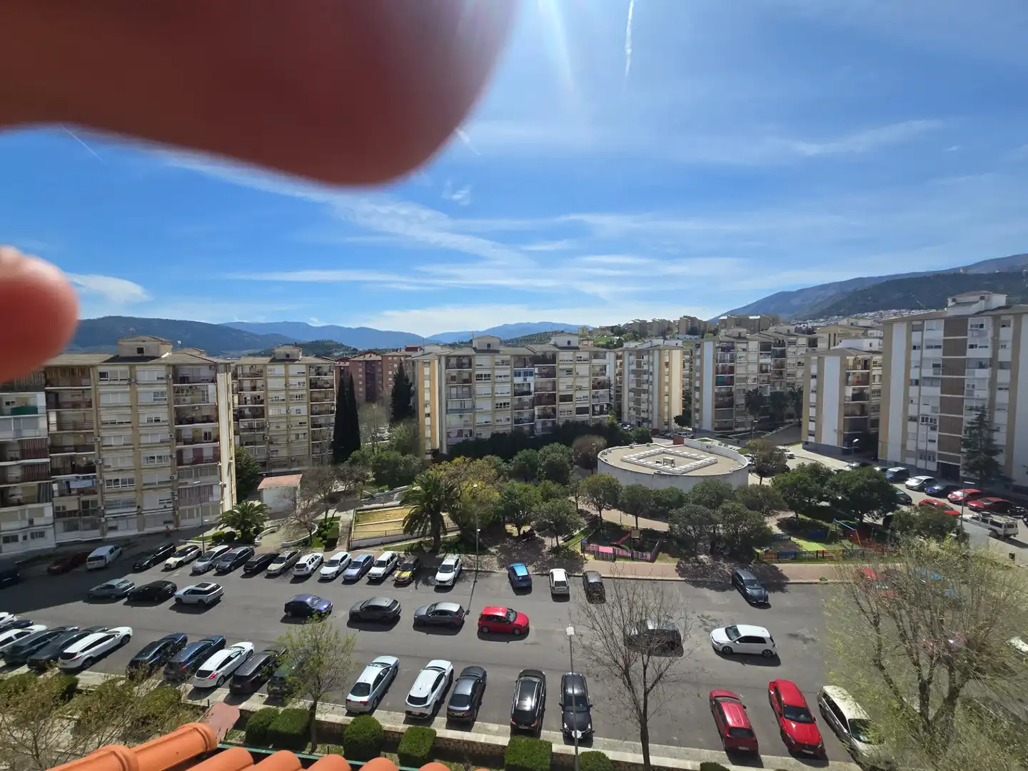 Vista exterior de Piso en venta en Jaén con Aire acondicionado, Calefacción y Jardín privado