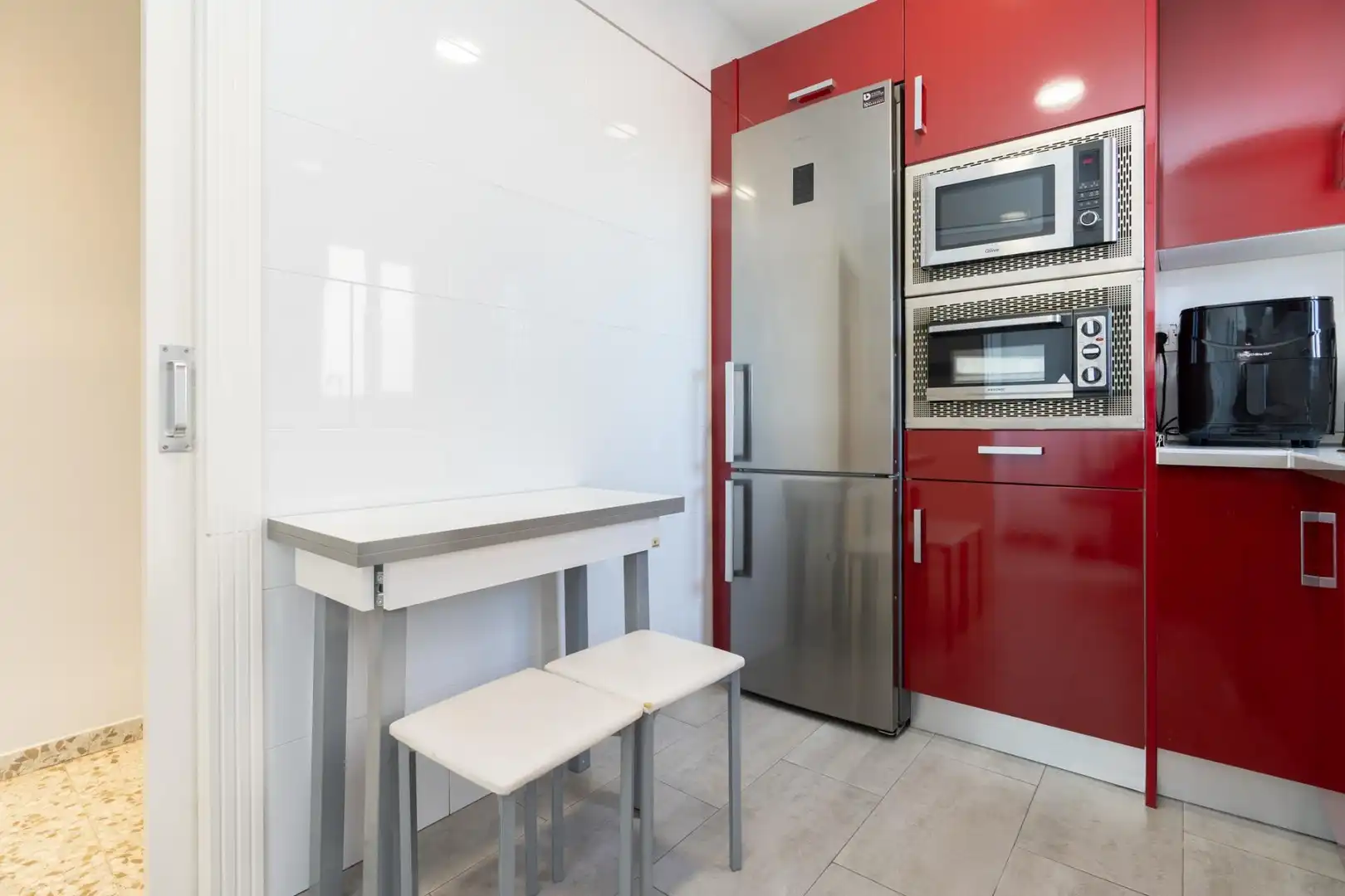 Kitchen of Flat for sale in Motril  with Air Conditioner and Balcony