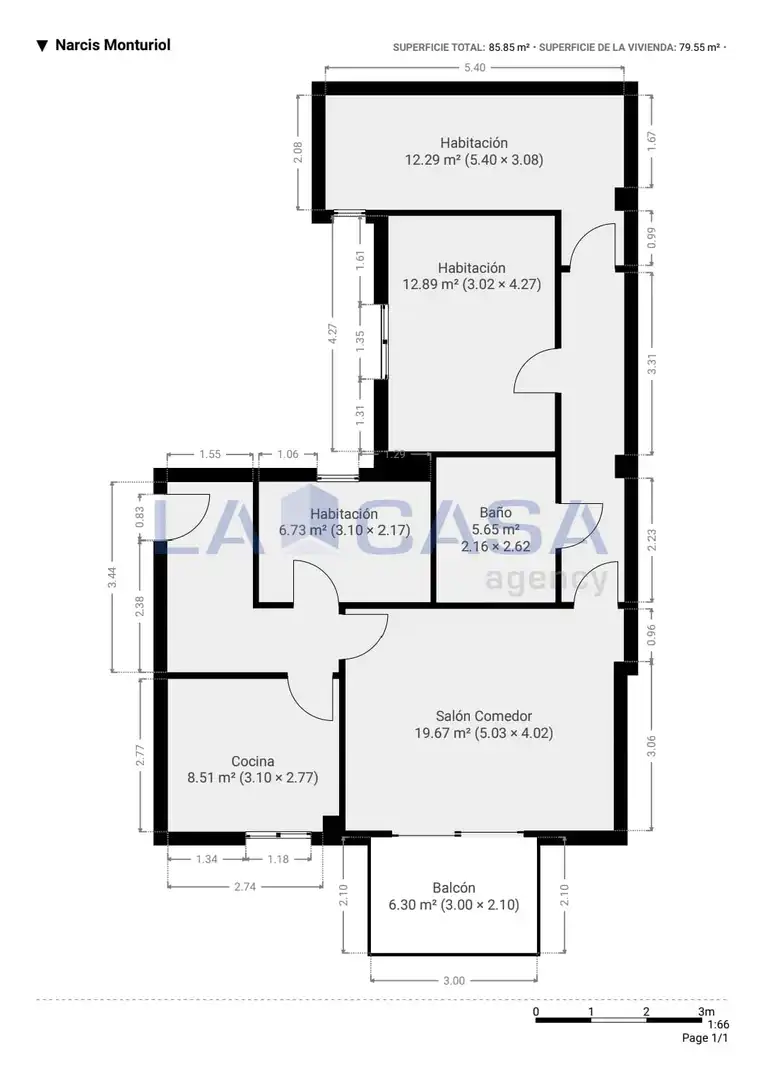 Flat for sale in Castelldefels  with Swimming Pool and Balcony