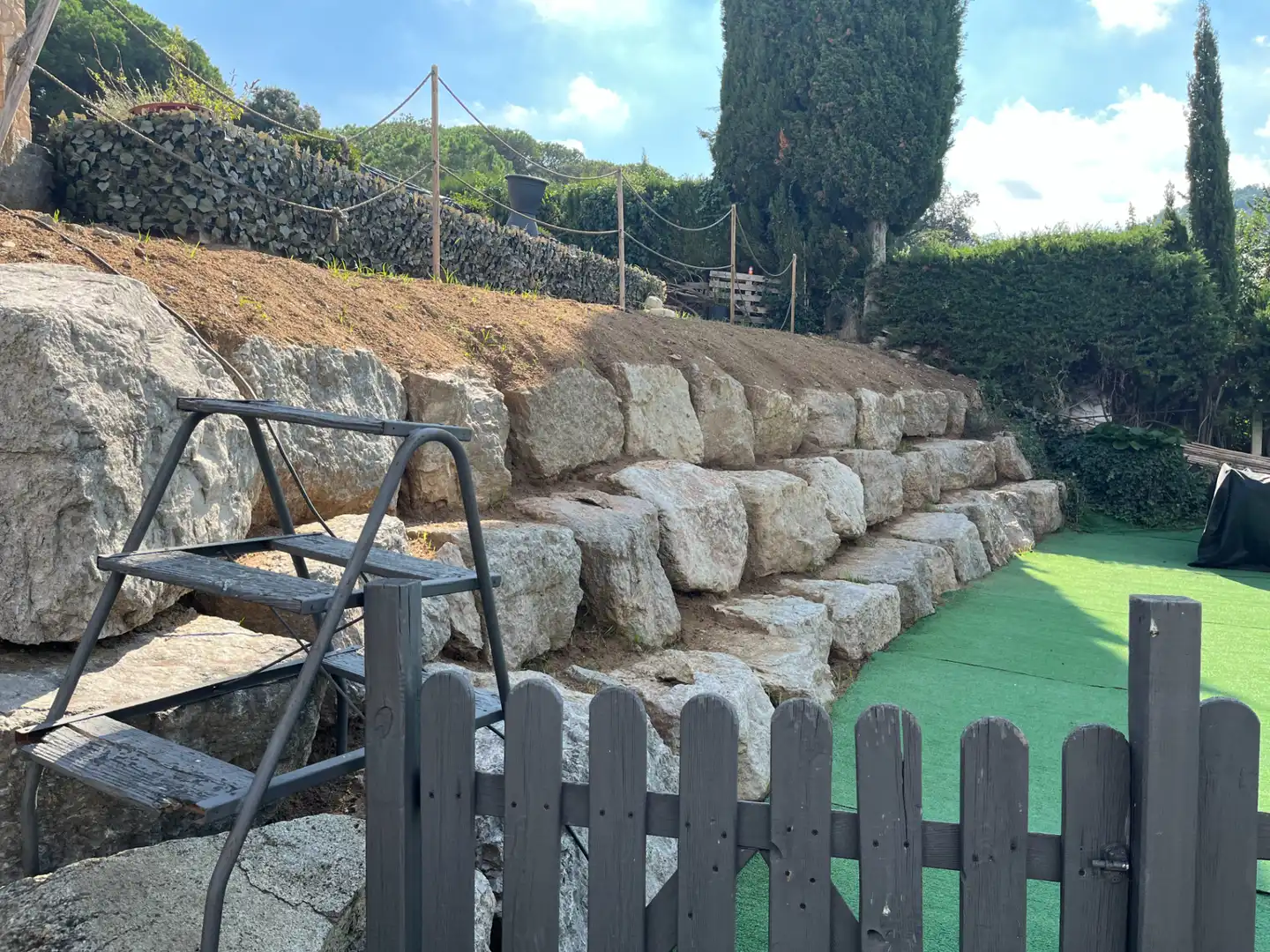 Terrassa de Casa o xalet en venda en Vilanova del Vallès amb Aire condicionat, Calefacció i Jardí privat