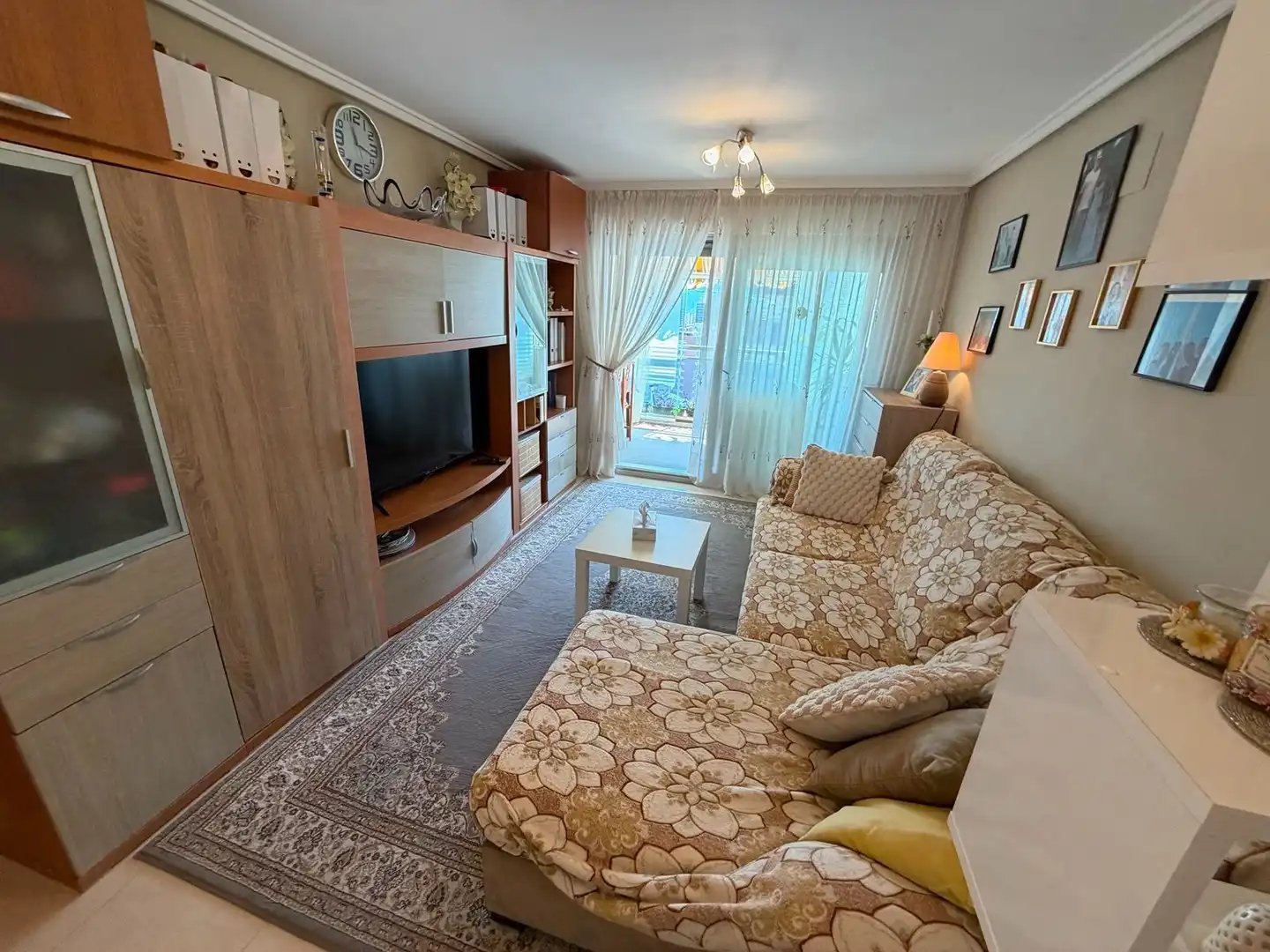 Living room of Flat for sale in Villajoyosa / La Vila Joiosa  with Air Conditioner and Community pool