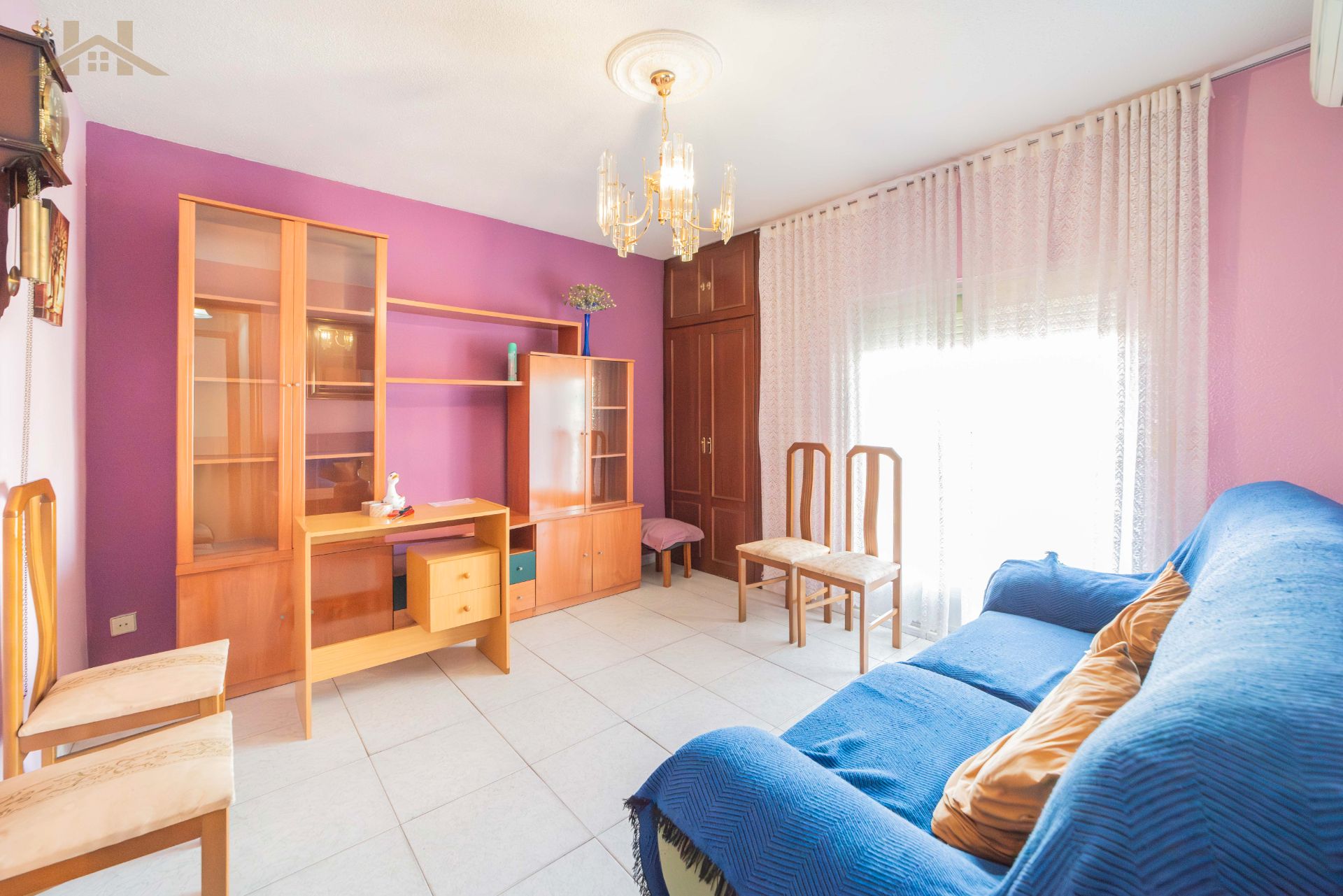 Bedroom of Flat for sale in Móstoles  with Air Conditioner