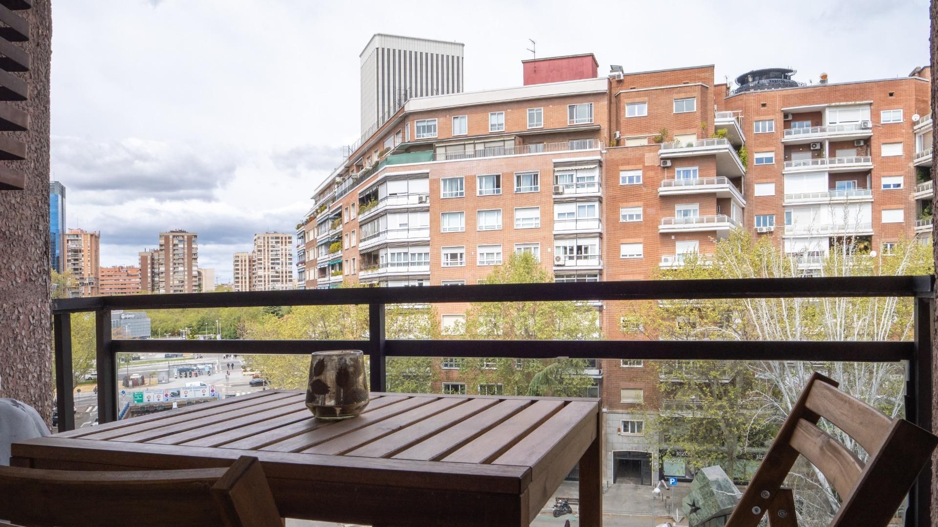 Terrace of Apartment to rent in  Madrid Capital  with Air Conditioner, Heating and Terrace