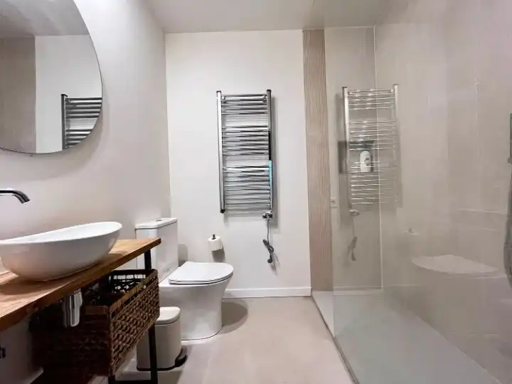 Baño de Casa o chalet de alquiler en Valencia con Aire acondicionado, Calefacción y Jardín privado
