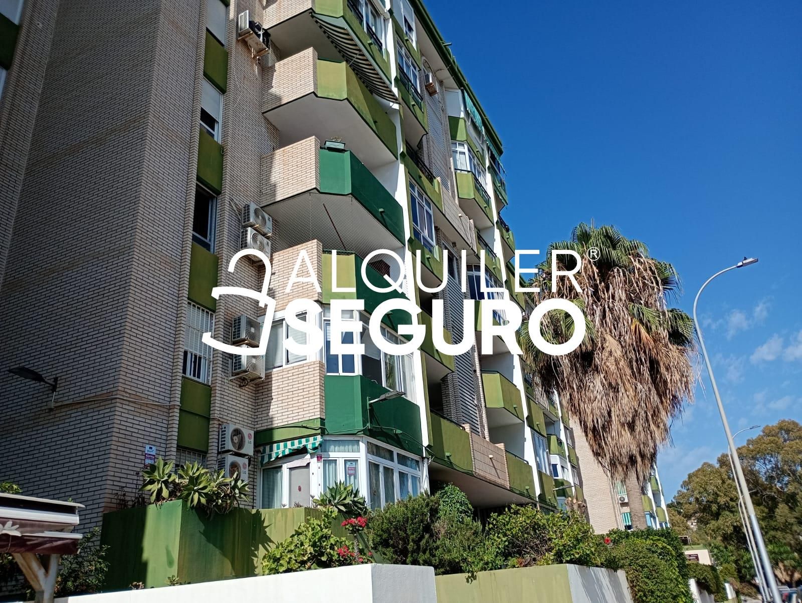 Exterior view of Flat to rent in Málaga Capital  with Terrace and Furnished