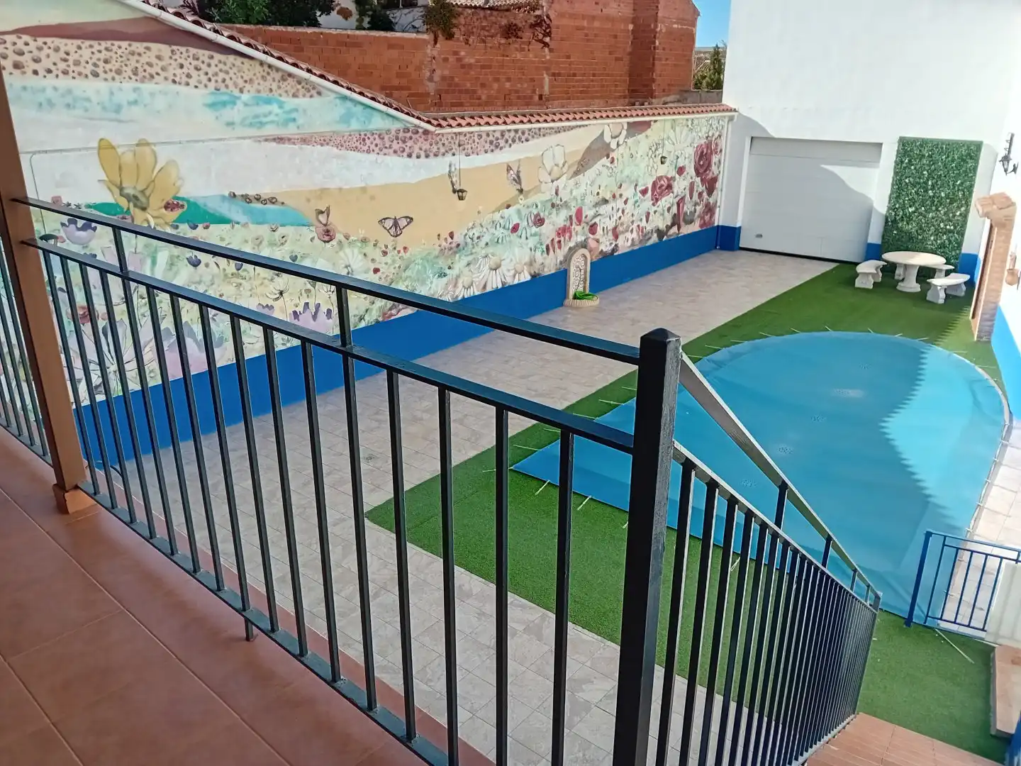 Piscina de Casa o xalet en venda en Almagro amb Aire condicionat, Calefacció i Terrassa