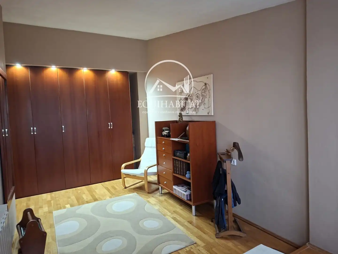 Dormitori de Casa adosada en venda en Alcarràs amb Aire condicionat, Jardí privat i Traster