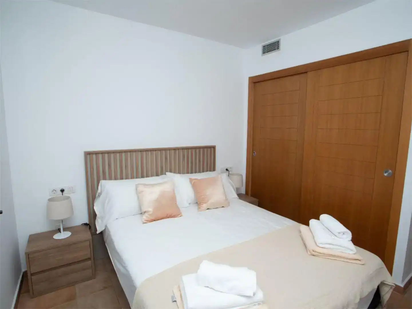 Bedroom of Flat for sale in Mojácar  with Air Conditioner, Swimming Pool and Balcony