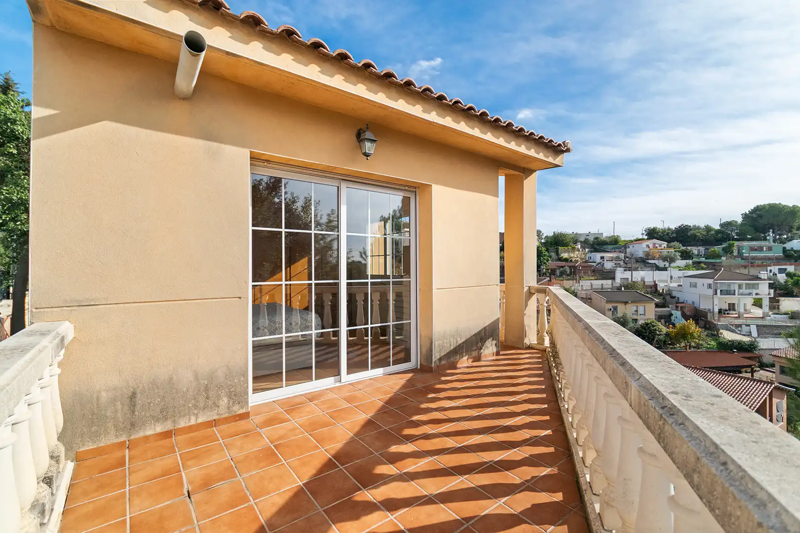 Terrassa de Casa o xalet en venda en Rubí amb Aire condicionat, Calefacció i Jardí privat