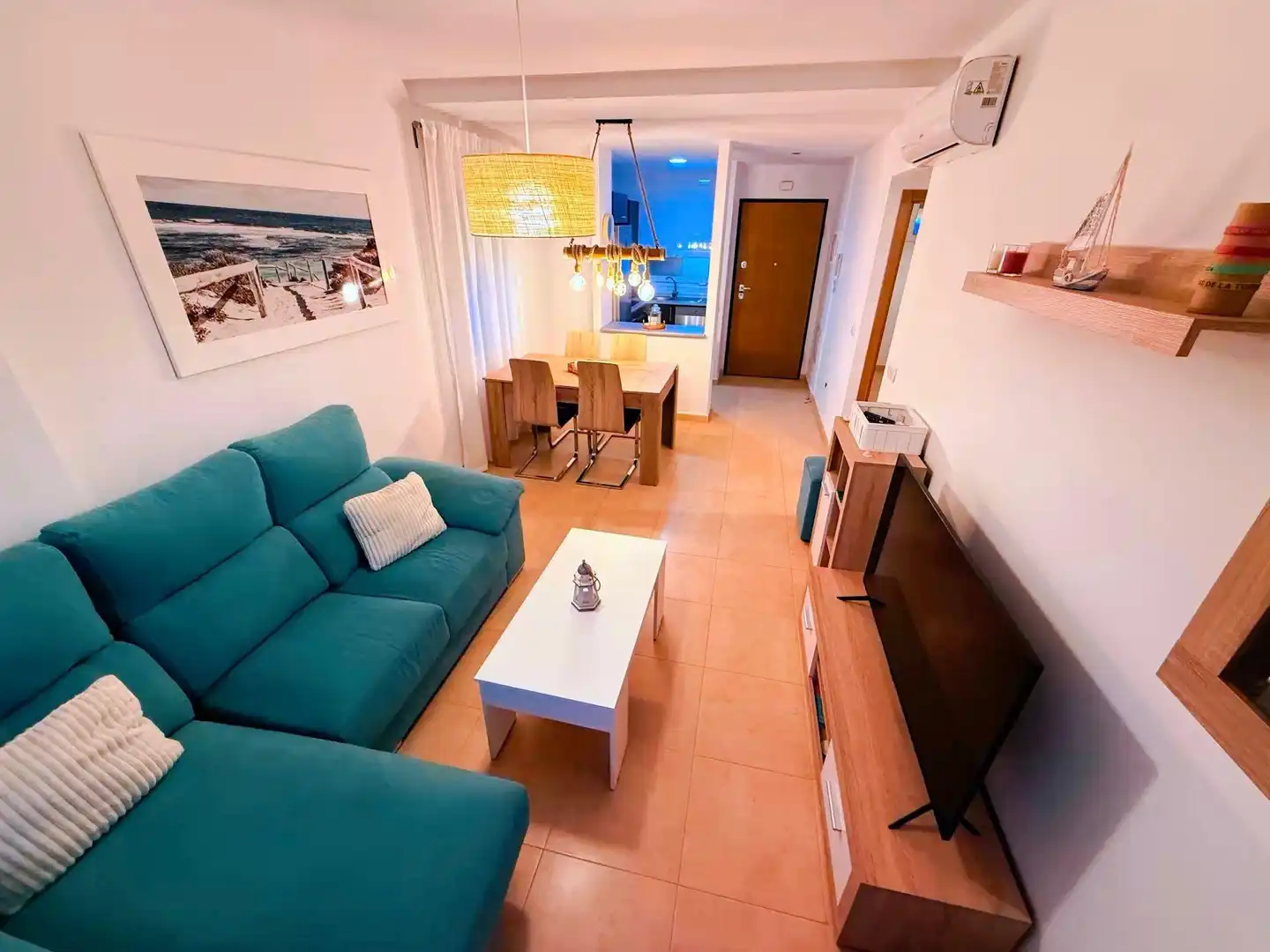 Living room of Flat for rent in Torre-Pacheco  with Air Conditioner, Heating and Terrace