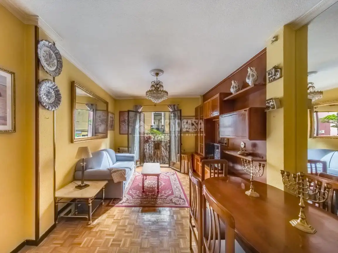 Sala de estar de Piso en venta en Madrid con Aire acondicionado, Calefacción y Balcón