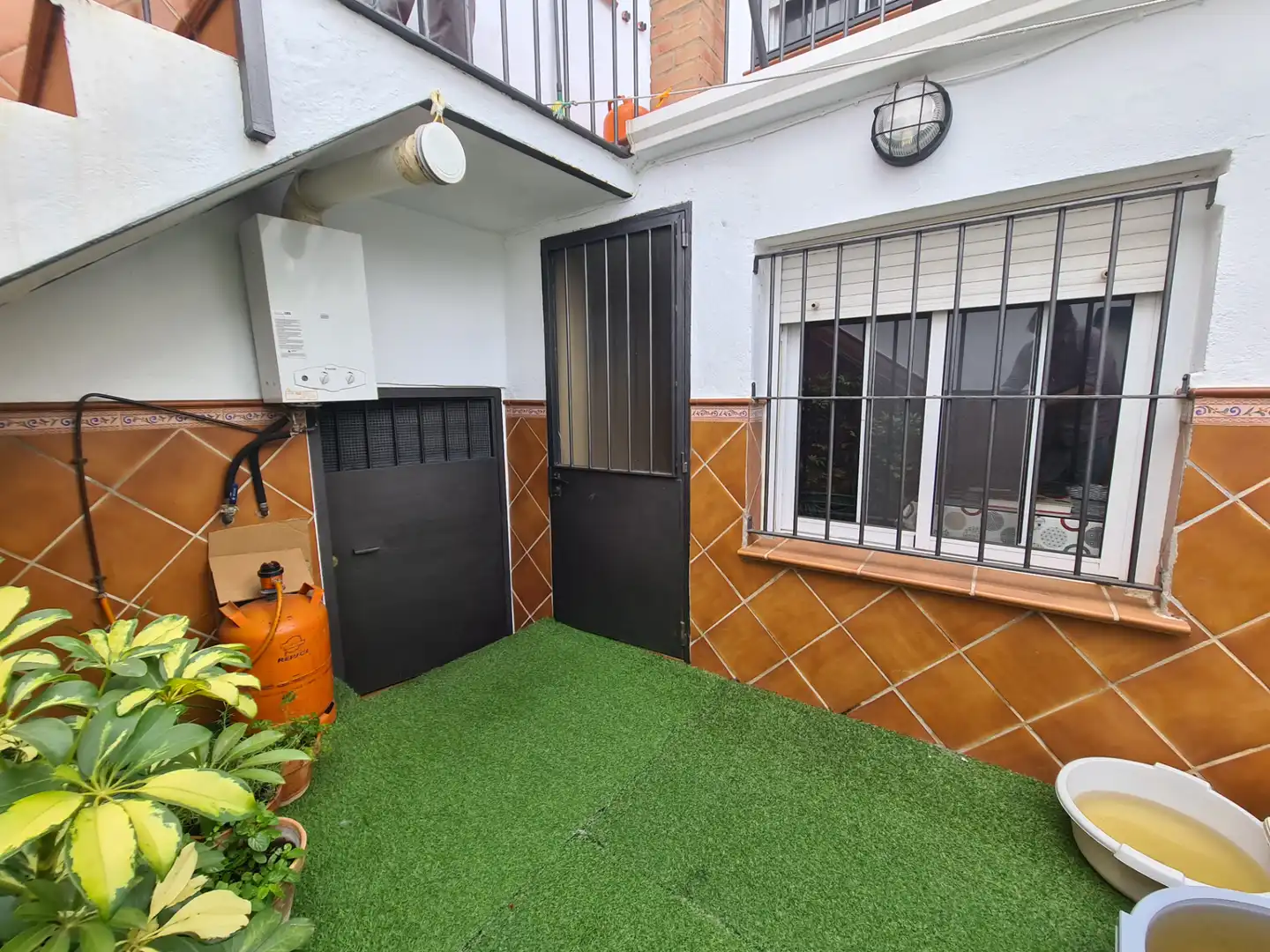 Jardín de Casa adosada en venta en Higuera de la Sierra con Aire acondicionado, Terraza y Trastero