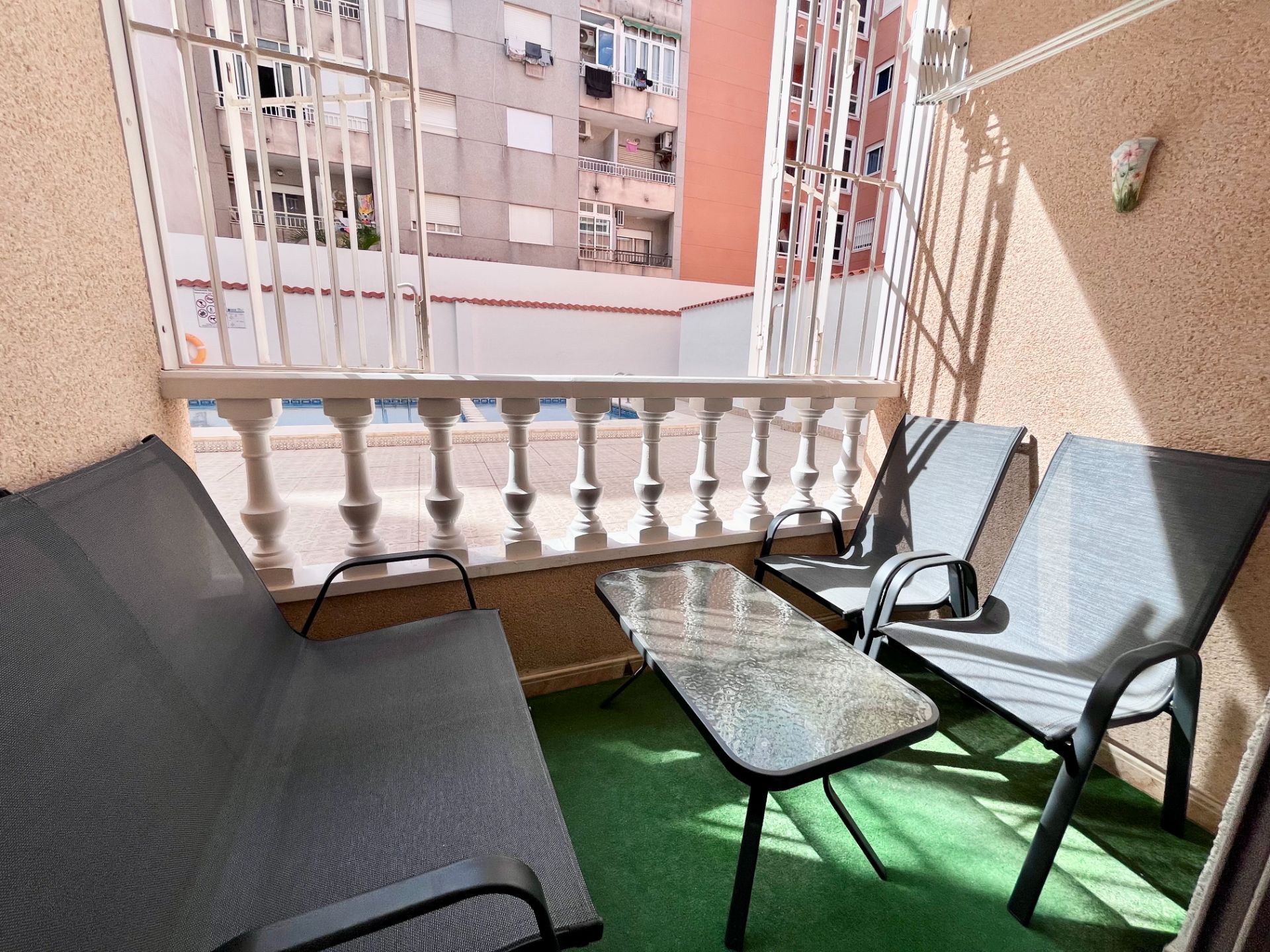 Balcony of Flat for sale in Torrevieja  with Air Conditioner, Heating and Terrace