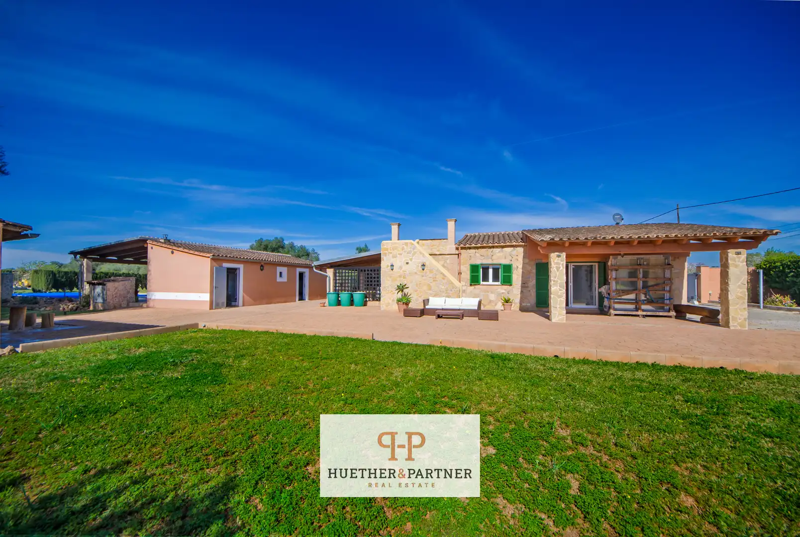 Außenansicht von Country house zum Verkauf in Llucmajor mit Klimaanlage, Heizung und Möbliert