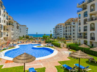 Jardí de Apartament en venda en Manilva amb Terrassa, Piscina i Balcó