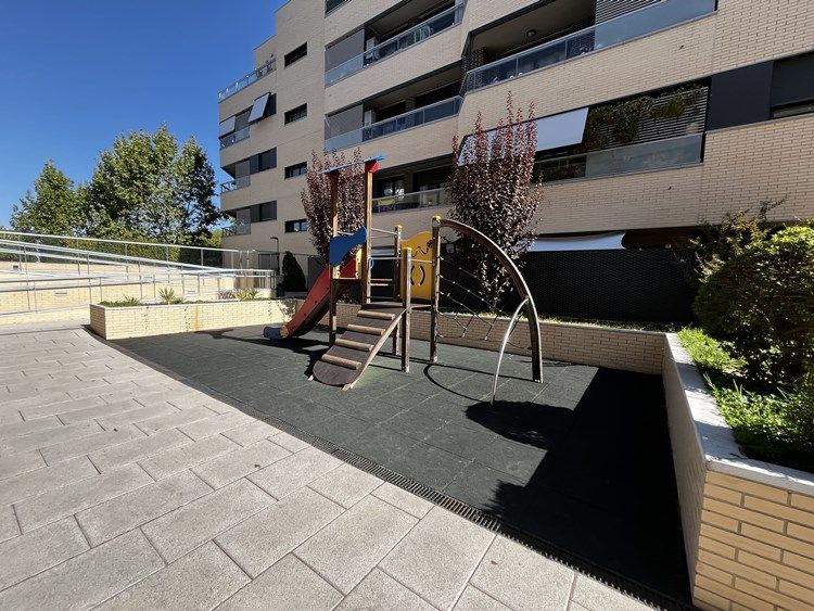 Terraza de Piso de alquiler en  Madrid Capital con Aire acondicionado, Calefacción y Parquet