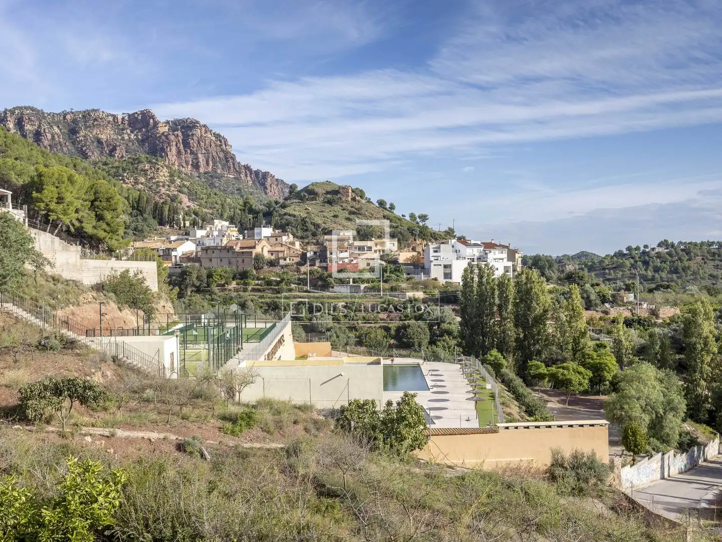 Vista exterior de Casa o chalet en venta en Segart con Aire acondicionado, Calefacción y Piscina