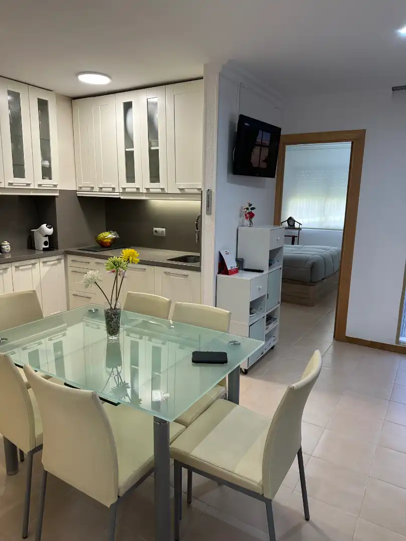 Cocina de Planta baja en venta en L'Escala con Calefacción, Terraza y Amueblado